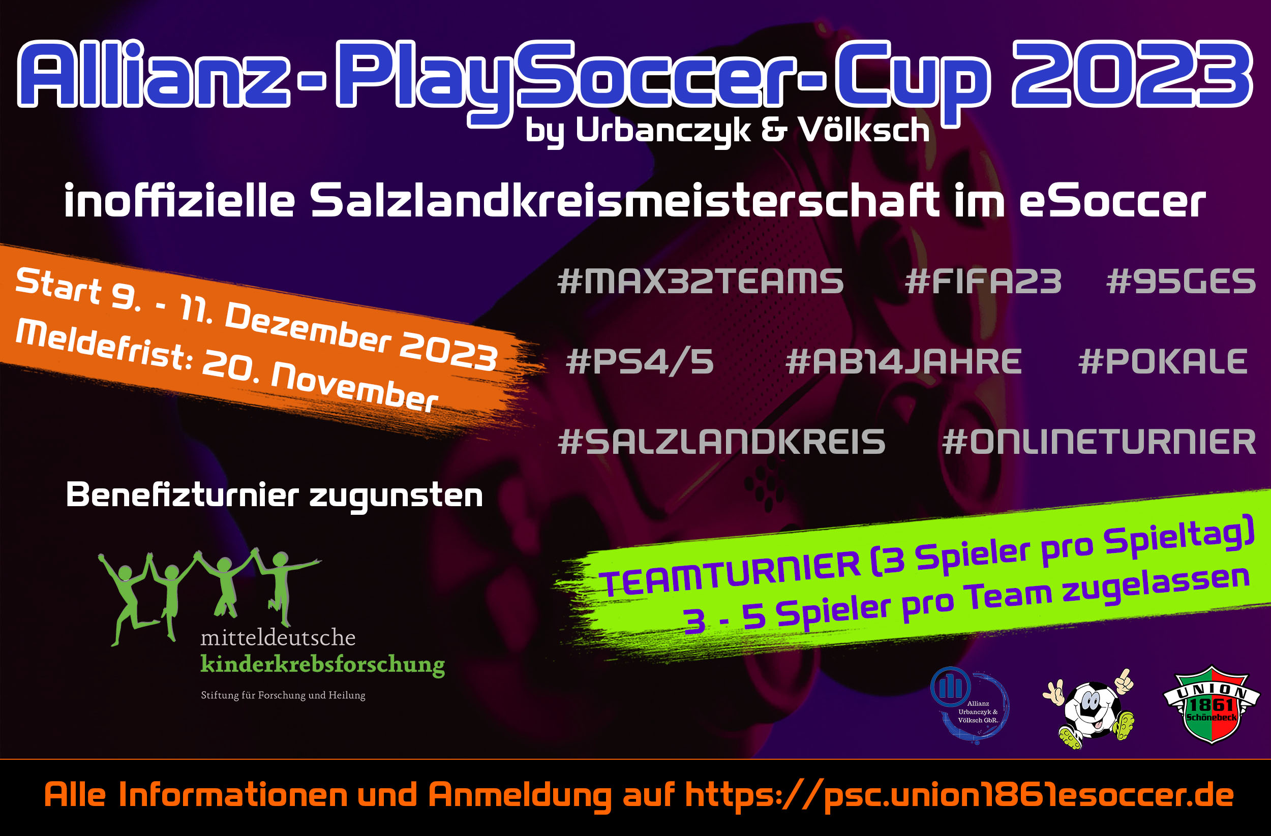 Banner PlaySoccer-Cup 2023